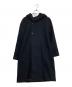 STUDIOUS（ステュディオス）の古着「メルトンオーバーフードコート」｜ブラック
