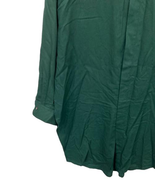 CULLNI（クルニ）CULLNI (クルニ) ロングシャツ グリーン サイズ:2の古着・服飾アイテム