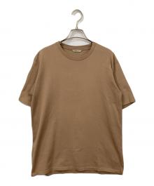AURALEE（オーラリー）の古着「LUSTER PLAITING TEE」｜ベージュ