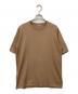 AURALEE（オーラリー）の古着「LUSTER PLAITING TEE」｜ベージュ
