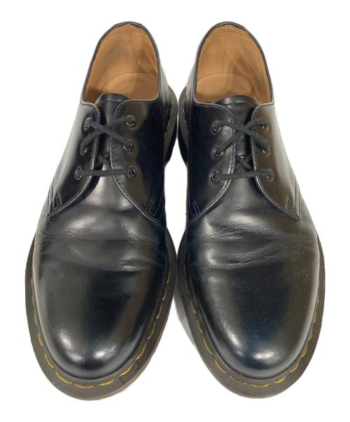 Dr.Martens（ドクターマーチン）Dr.Martens (ドクターマーチン) COMME des GARCONS HOMME DEUX (コムデギャルソン オム ドゥ) 3ホールシューズ ブラック サイズ:UK6.5の古着・服飾アイテム