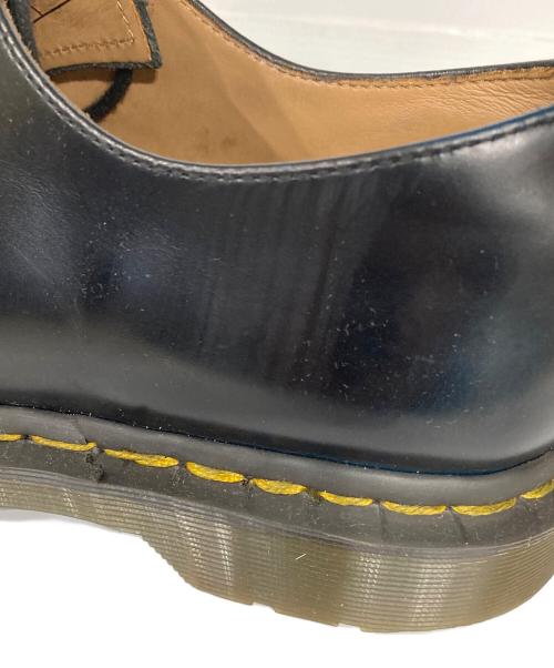 Dr.Martens（ドクターマーチン）Dr.Martens (ドクターマーチン) COMME des GARCONS HOMME DEUX (コムデギャルソン オム ドゥ) 3ホールシューズ ブラック サイズ:UK6.5の古着・服飾アイテム