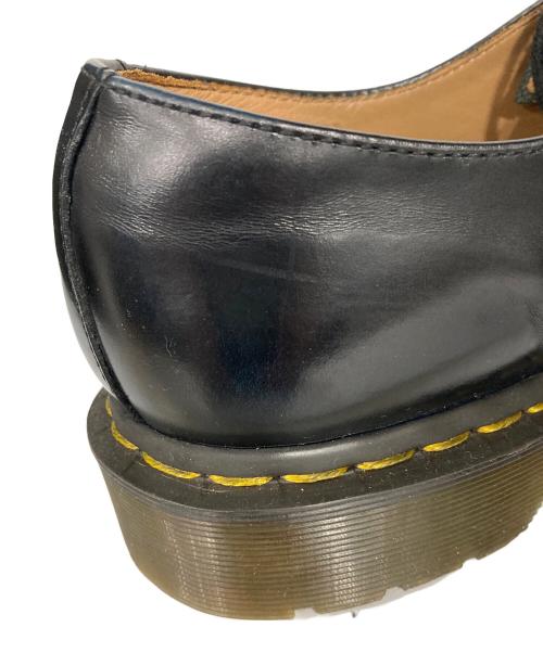 Dr.Martens（ドクターマーチン）Dr.Martens (ドクターマーチン) COMME des GARCONS HOMME DEUX (コムデギャルソン オム ドゥ) 3ホールシューズ ブラック サイズ:UK6.5の古着・服飾アイテム