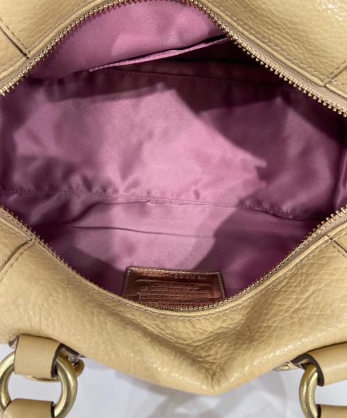 COACH（コーチ）COACH (コーチ) 2WAYバッグ ベージュの古着・服飾アイテム