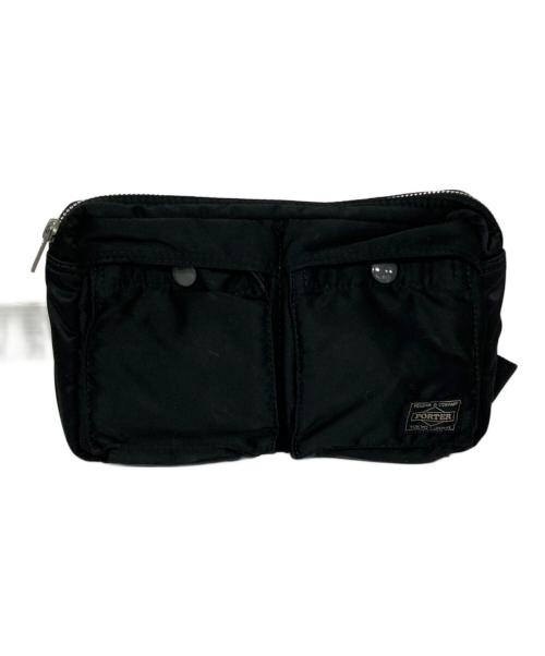 PORTER（ポーター）PORTER (ポーター) ウエストバッグ ブラックの古着・服飾アイテム