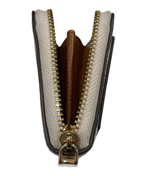 MICHAEL KORS（マイケル・コース）MICHAEL KORS (マイケル・コース) シグネチャーウォレット ベージュの古着・服飾アイテム