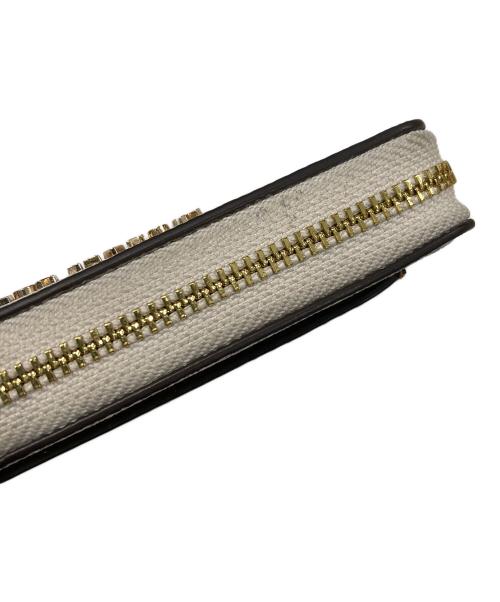 MICHAEL KORS（マイケル・コース）MICHAEL KORS (マイケル・コース) シグネチャーウォレット ベージュの古着・服飾アイテム