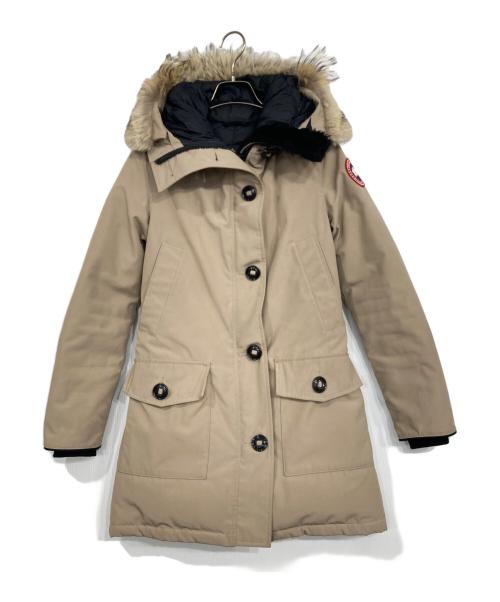 CANADA GOOSE（カナダグース）CANADA GOOSE (カナダグース) BRONTE ベージュ サイズ:Sの古着・服飾アイテム