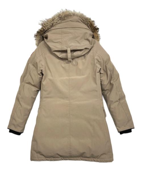 CANADA GOOSE（カナダグース）CANADA GOOSE (カナダグース) BRONTE ベージュ サイズ:Sの古着・服飾アイテム