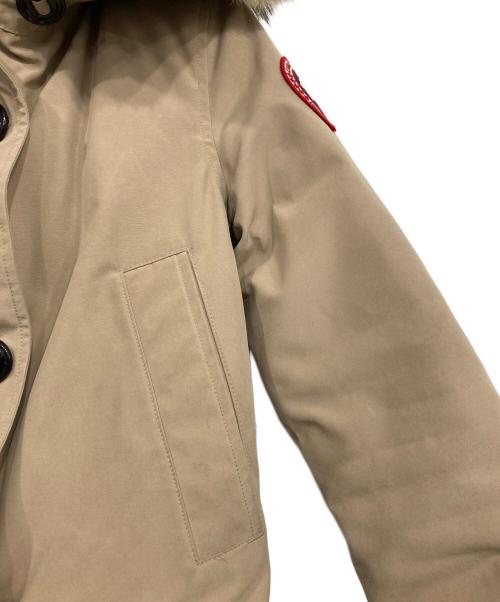 CANADA GOOSE（カナダグース）CANADA GOOSE (カナダグース) BRONTE ベージュ サイズ:Sの古着・服飾アイテム