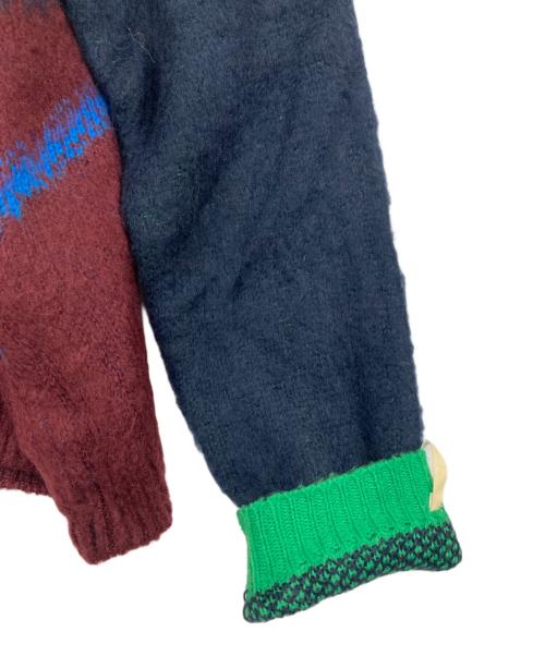 PAMM（パム）PAMM (パム) 気狂いのニットカーディガン ネイビー サイズ:Fの古着・服飾アイテム