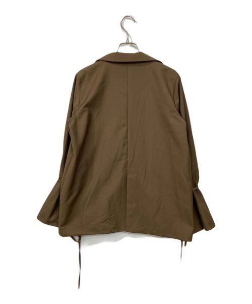 idem（イデム）idem (イデム) テーラードジャケット ブラウン サイズ:Fの古着・服飾アイテム