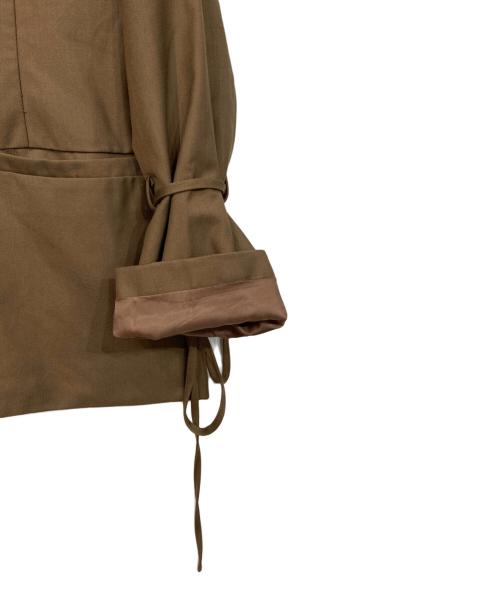 idem（イデム）idem (イデム) テーラードジャケット ブラウン サイズ:Fの古着・服飾アイテム