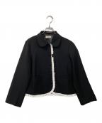 idemイデム）の古着「frill lady jacket」｜ブラック