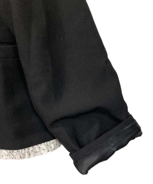 idem（イデム）idem (イデム) frill lady jacket ブラック サイズ:F 未使用品の古着・服飾アイテム