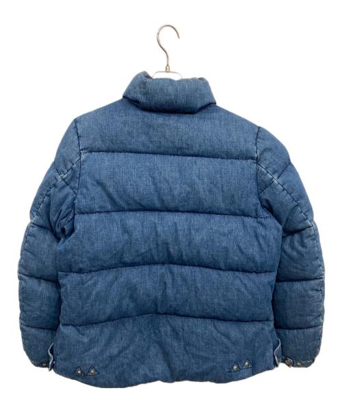 REMI RELIEF（レミレリーフ）REMI RELIEF (レミレリーフ) コンチョボタンダウンジャケット インディゴ サイズ:Lの古着・服飾アイテム