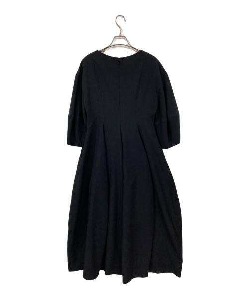 MARW UNITED ARROWS（マルゥ ユナイテッドアローズ）MARW UNITED ARROWS (マルゥ ユナイテッドアローズ) バルーンワンピース ブラック サイズ:34の古着・服飾アイテム