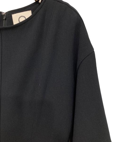 MARW UNITED ARROWS（マルゥ ユナイテッドアローズ）MARW UNITED ARROWS (マルゥ ユナイテッドアローズ) バルーンワンピース ブラック サイズ:34の古着・服飾アイテム