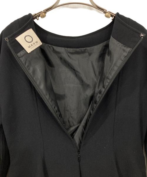 MARW UNITED ARROWS（マルゥ ユナイテッドアローズ）MARW UNITED ARROWS (マルゥ ユナイテッドアローズ) バルーンワンピース ブラック サイズ:34の古着・服飾アイテム