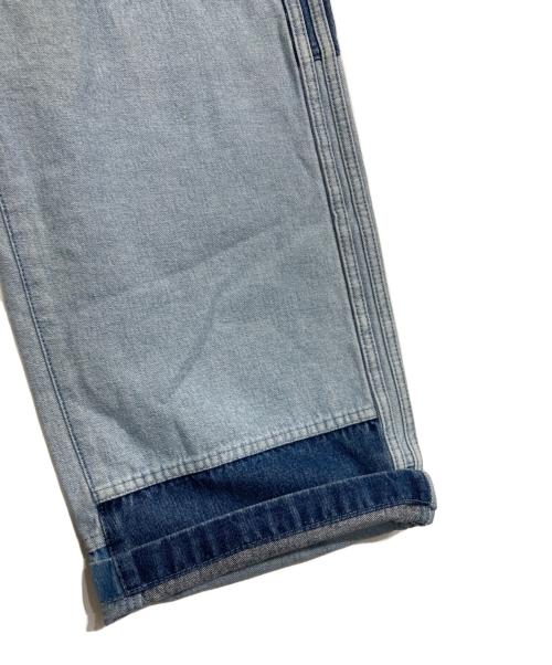 adidas（アディダス）adidas (アディダス) KSENIASCHNAIDER パッチワークジーンズ インディゴ サイズ:M 未使用品の古着・服飾アイテム