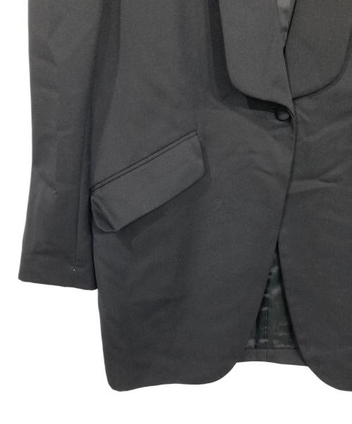 Lisiere（リジェール）Lisiere (リジェール) テーラードジャケット ブラック サイズ:38の古着・服飾アイテム