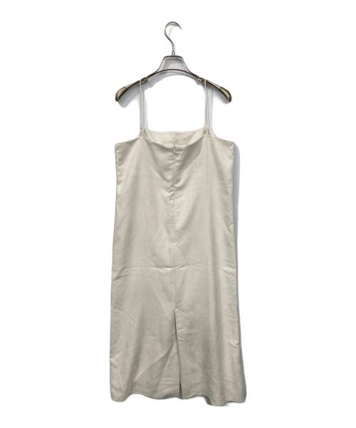 R'IAM PLAGE（リアム プラージュ）R'IAM PLAGE (リアム プラージュ) スウェードキャミワンピース ベージュ サイズ:36の古着・服飾アイテム