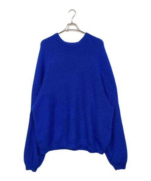 TIGHTBOOTH PRODUCTION（タイトブースプロダクション）TIGHTBOOTH PRODUCTION (タイトブースプロダクション) オーバーニット ブルー サイズ:XLの古着・服飾アイテム