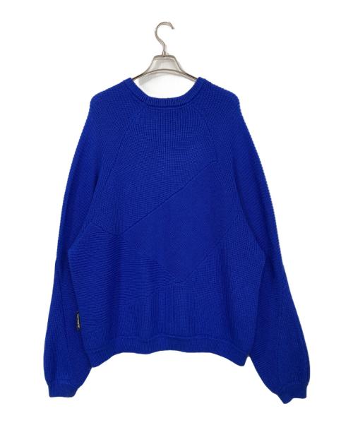 TIGHTBOOTH PRODUCTION（タイトブースプロダクション）TIGHTBOOTH PRODUCTION (タイトブースプロダクション) オーバーニット ブルー サイズ:XLの古着・服飾アイテム