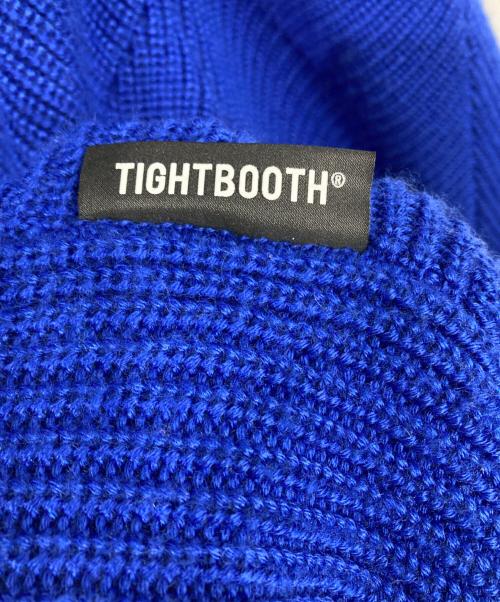 TIGHTBOOTH PRODUCTION（タイトブースプロダクション）TIGHTBOOTH PRODUCTION (タイトブースプロダクション) オーバーニット ブルー サイズ:XLの古着・服飾アイテム