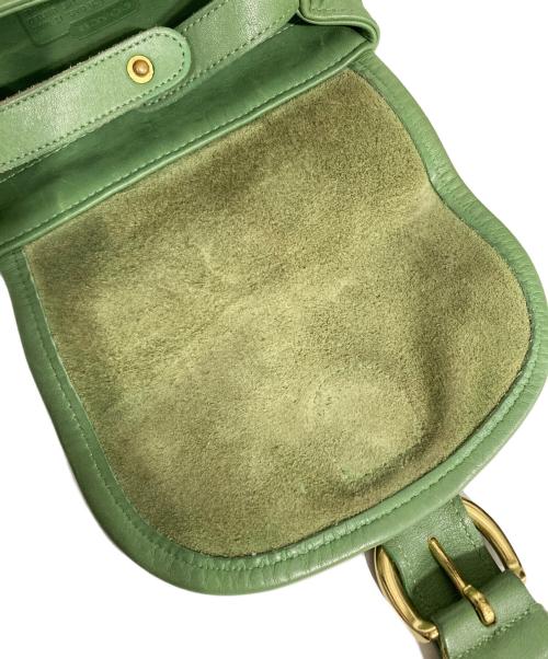 COACH（コーチ）COACH (コーチ) レザーリュック グリーンの古着・服飾アイテム