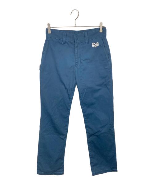 BOUNTY HUNTER（バウンティハンター）BOUNTY HUNTER (バウンティハンター) スタッズワークパンツ ブルー サイズ:30の古着・服飾アイテム