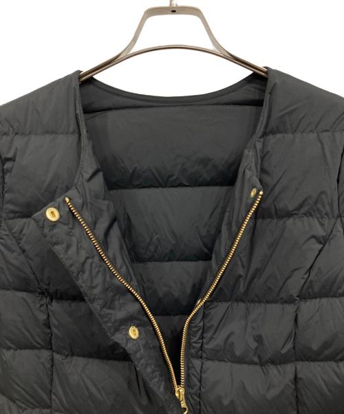 FENNEL（フェンネル）FENNEL (フェンネル) ペプラムダウンジャケット ブラック サイズ:38の古着・服飾アイテム
