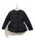 FENNEL（フェンネル）の古着「ペプラムダウンジャケット」｜ブラック