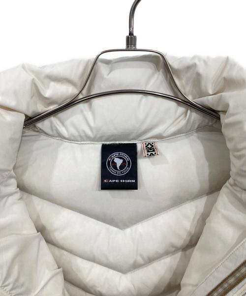 CAPE HORN（ケープホーン）CAPE HORN (ケープホーン) TIERRA SRL ダウンベスト アイボリー サイズ:44の古着・服飾アイテム