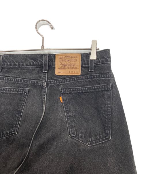 LEVI'S（リーバイス）LEVI'S (リーバイス) 560後染めデニムパンツ ブラック サイズ:W34×L32の古着・服飾アイテム