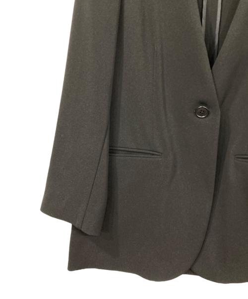 MARW UNITED ARROWS（マルゥ ユナイテッドアローズ）MARW UNITED ARROWS (マルゥ ユナイテッドアローズ) ノーカラージャケット ブラック サイズ:36の古着・服飾アイテム