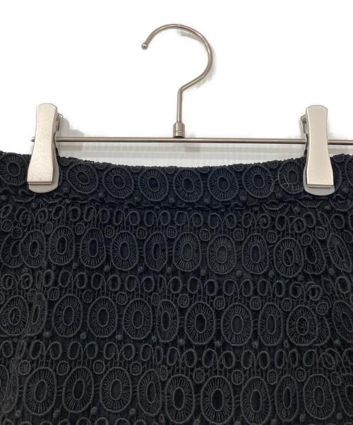 COMME des GARCONS（コムデギャルソン）COMME des GARCONS (コムデギャルソン) レーススカート ブラック サイズ:Sの古着・服飾アイテム
