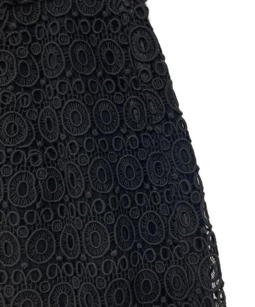 COMME des GARCONS（コムデギャルソン）COMME des GARCONS (コムデギャルソン) レーススカート ブラック サイズ:Sの古着・服飾アイテム