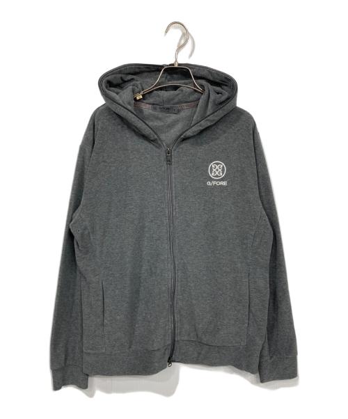 G/FORE（ジーフォア）G/FORE (ジーフォア) ジップパーカー グレー サイズ:3の古着・服飾アイテム