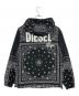 DIESEL (ディーゼル) ROGIC GR8 (ロジック グレイト) ペイズリーマウンテンジャケット ブラック サイズ:S：13000円