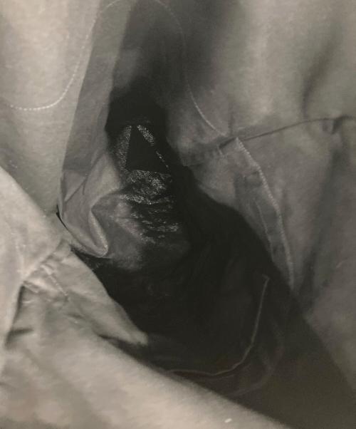 YOHJI YAMAMOTO（ヨウジヤマモト）YOHJI YAMAMOTO (ヨウジヤマモト) ロゴショルダーバッグ ブラックの古着・服飾アイテム