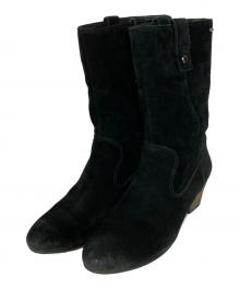 CLARKS（クラークス）の古着「GORE-TEXロングブーツ」｜ブラック