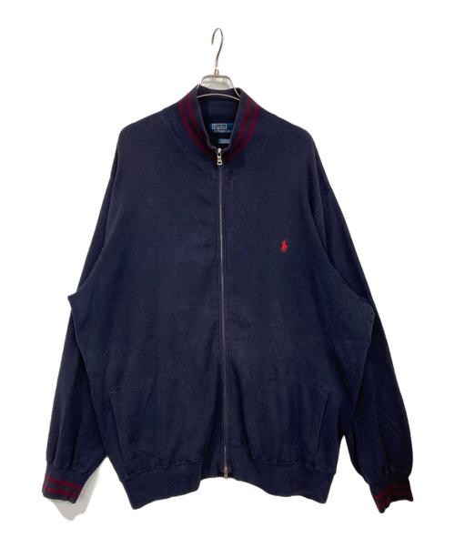 POLO RALPH LAUREN（ポロ・ラルフローレン）POLO RALPH LAUREN (ポロ・ラルフローレン) ドライバーズニット ネイビー サイズ:3XLTの古着・服飾アイテム