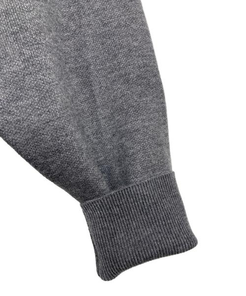 Noble（ノーブル）Noble (ノーブル) 接結タック編みフードプルオーバー グレー サイズ:-の古着・服飾アイテム
