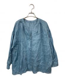 COLLAGE GALLARDAGALANTE（コラージュ ガリャルダガランテ）の古着「ラミー2wayブラウス」｜ブルー