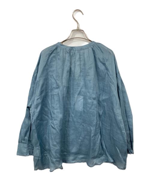 COLLAGE GALLARDAGALANTE（コラージュ ガリャルダガランテ）COLLAGE GALLARDAGALANTE (コラージュ ガリャルダガランテ) ラミー2wayブラウス ブルー サイズ:F 未使用品の古着・服飾アイテム