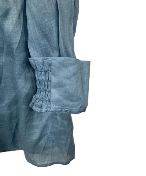 COLLAGE GALLARDAGALANTE（コラージュ ガリャルダガランテ）COLLAGE GALLARDAGALANTE (コラージュ ガリャルダガランテ) ラミー2wayブラウス ブルー サイズ:F 未使用品の古着・服飾アイテム