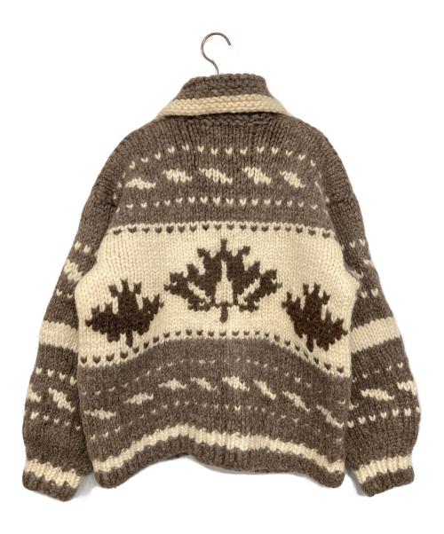 NOOTKA（ヌートカ）NOOTKA (ヌートカ) カウチンニットカーディガン ベージュ サイズ:Lの古着・服飾アイテム