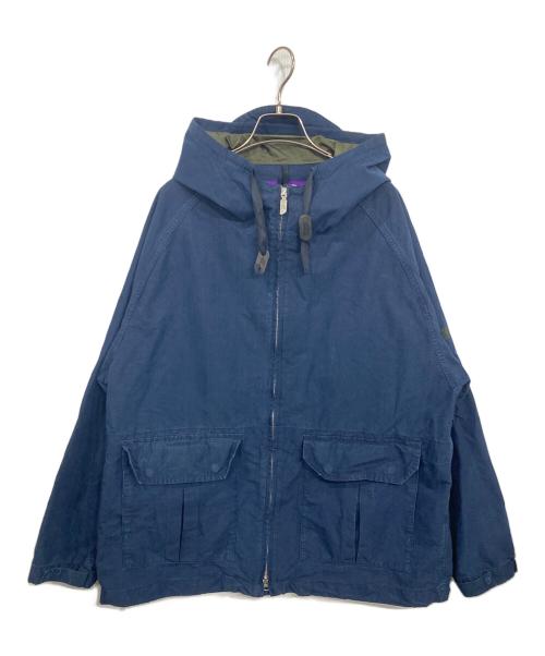 THE NORTHFACE PURPLELABEL（ザ・ノースフェイス パープルレーベル）THE NORTHFACE PURPLELABEL (ザ・ノースフェイス パープルレーベル) Indigo Mountain Wind Parka ネイビー サイズ:Lの古着・服飾アイテム