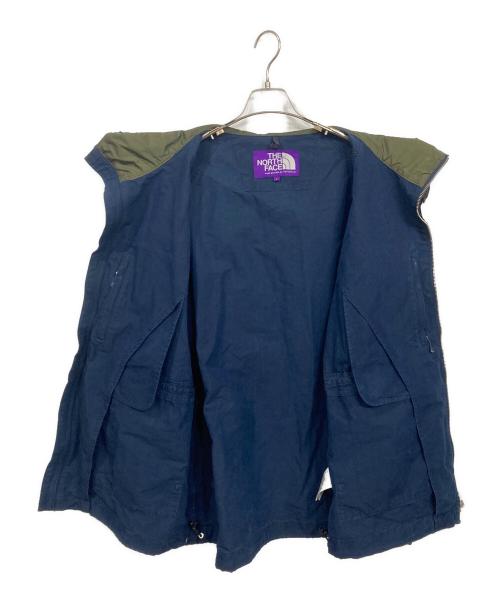 THE NORTHFACE PURPLELABEL（ザ・ノースフェイス パープルレーベル）THE NORTHFACE PURPLELABEL (ザ・ノースフェイス パープルレーベル) Indigo Mountain Wind Parka ネイビー サイズ:Lの古着・服飾アイテム